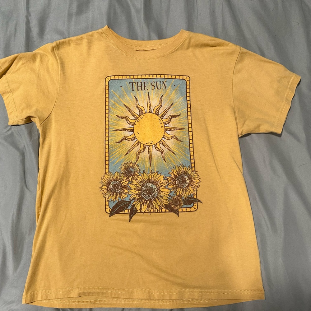 Small Yellow Graphic T-Shirt